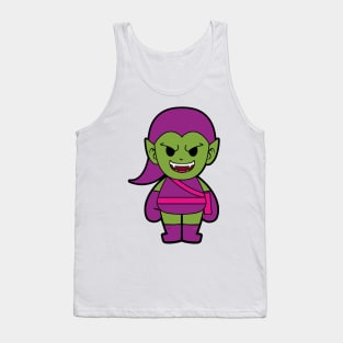 Green Goblin Chibi Tank Top